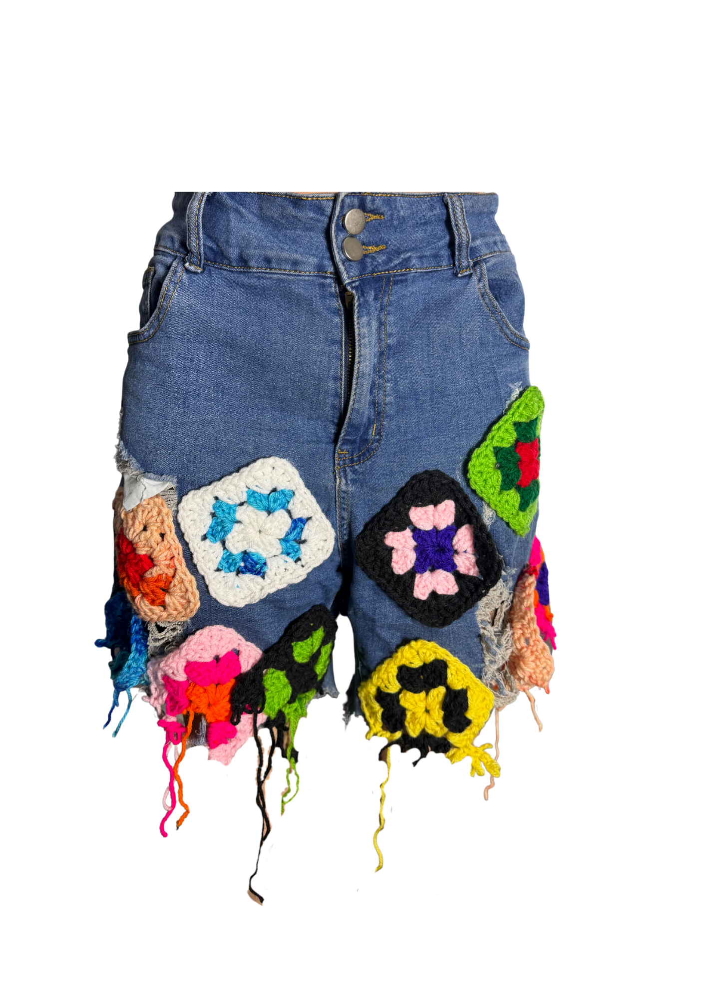 pATCHwORK sHORTS