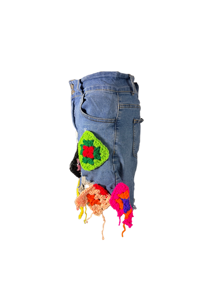 pATCHwORK sHORTS