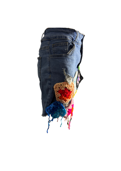 pATCHwORK sHORTS